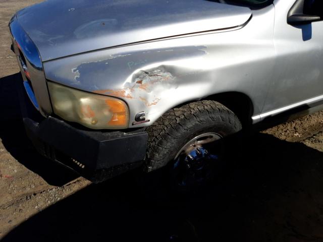 3D7KA28633G748029 - 2003 DODGE RAM 2500 S SILVER photo 9