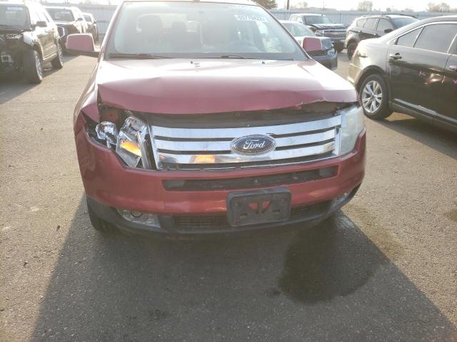 2FMDK48C78BB28470 - 2008 FORD EDGE SEL RED photo 9