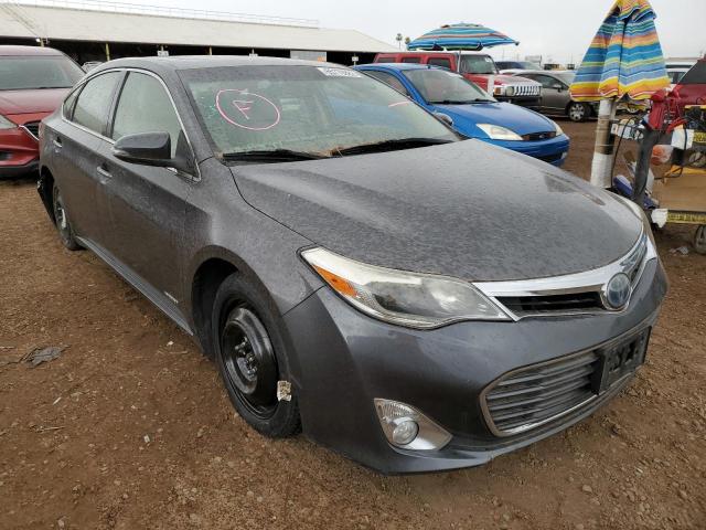 4T1BD1EB7DU001492 - 2013 TOYOTA AVALON HYB GRAY photo 1