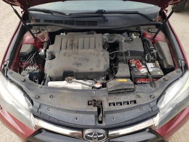 4T1BK1FKXGU571236 - 2016 TOYOTA CAMRY XSE RED photo 7