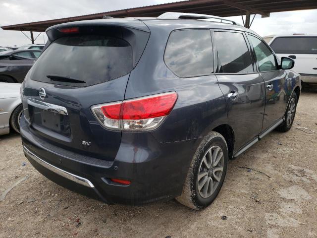 5N1AR2MN6EC625824 - 2014 NISSAN PATHFINDER BLUE photo 4