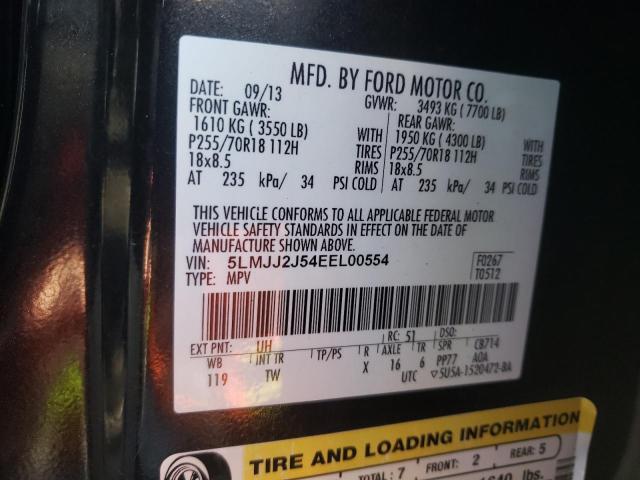 5LMJJ2J54EEL00554 - 2014 LINCOLN NAVIGATOR Qara foto 10