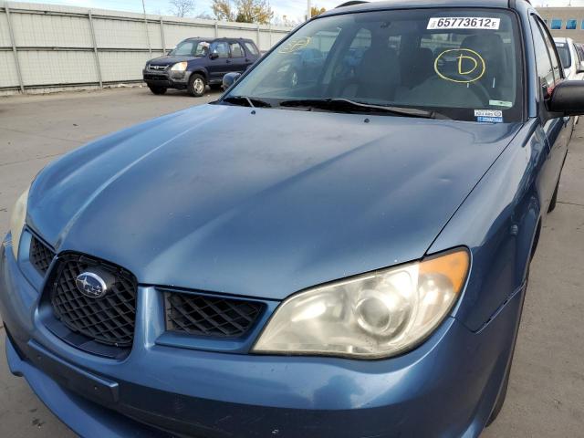 JF1GG61657G800560 - 2007 SUBARU IMPREZA 2. BLUE photo 9