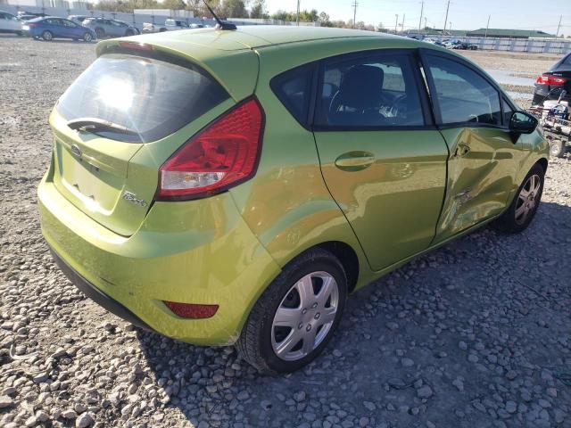 3FADP4EJXBM103776 - 2011 FORD FIESTA SE GREEN photo 4