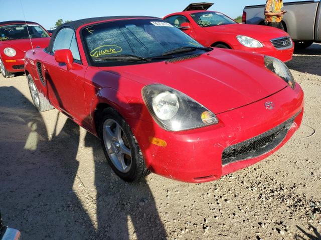 JTDFR3201Y0009980 - 2000 TOYOTA MR2 SPYDER RED photo 1