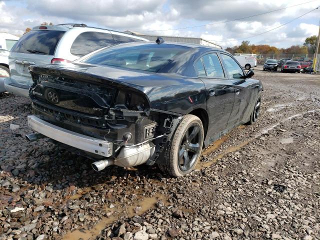 2C3CDXHG9NH152958 - 2022 DODGE CHARGER GT BLACK photo 4