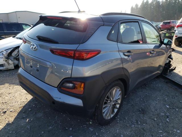 KM8K2CAA4KU229462 - 2019 HYUNDAI KONA SEL SILVER photo 4