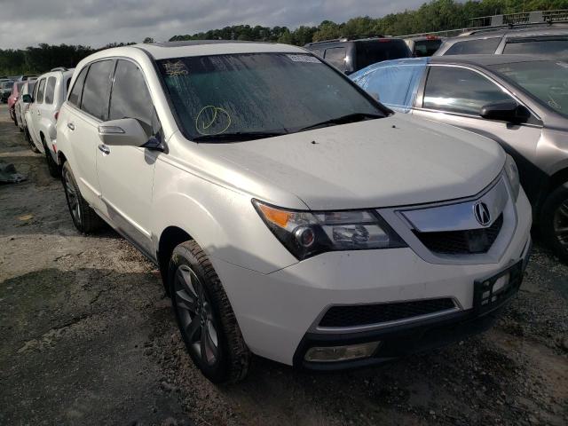 2HNYD2H64CH540148 - 2012 ACURA MDX ADVANC WHITE photo 1