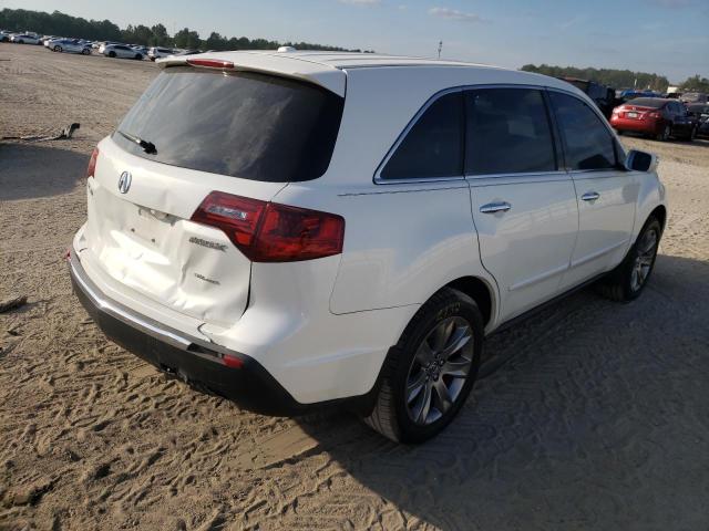 2HNYD2H64CH540148 - 2012 ACURA MDX ADVANC WHITE photo 4