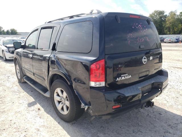 5N1BA08D18N627295 - 2008 NISSAN ARMADA SE BLACK photo 3