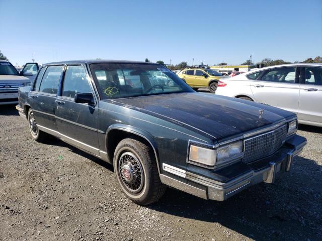 1G6CB5181H4261976 - 1987 CADILLAC FLEETWOOD BLACK photo 1