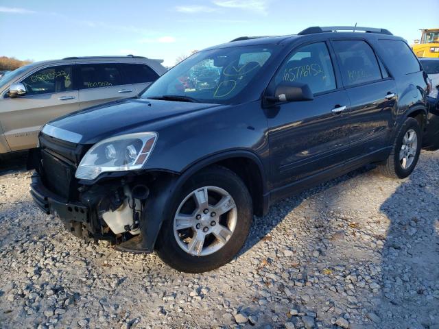 1GKKVPED6CJ350153 - 2012 GMC ACADIA SLE GRAY photo 2