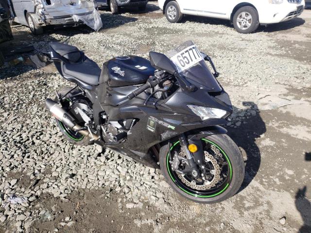 JKBZXJH11KA002638 - 2019 KAWASAKI ZX636 K BLACK photo 1