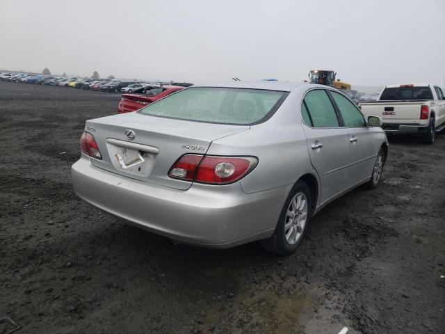 JTHBF30G320080806 - 2002 LEXUS ES 300 SILVER photo 4