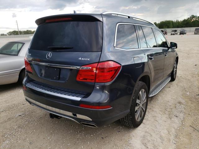 4JGDF7CE5DA230922 - 2013 MERCEDES-BENZ GL 450 4MA GRAY photo 4