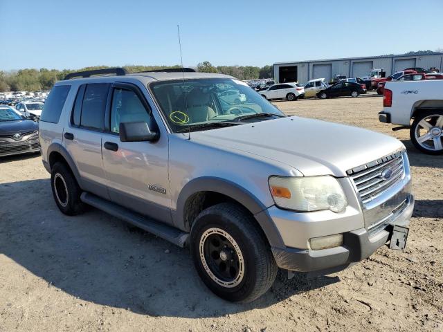 1FMEU73E76UB63655 - 2006 FORD EXPLORER X SILVER photo 1