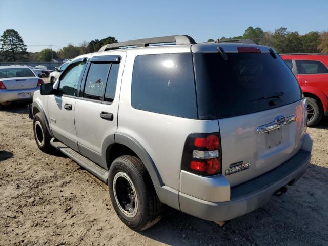 1FMEU73E76UB63655 - 2006 FORD EXPLORER X SILVER photo 3