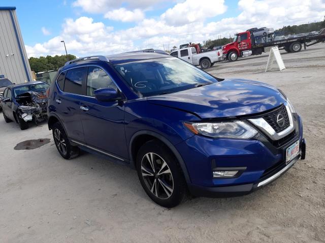 JN8AT2MV5JW316137 - 2018 NISSAN ROGUE BLUE photo 1