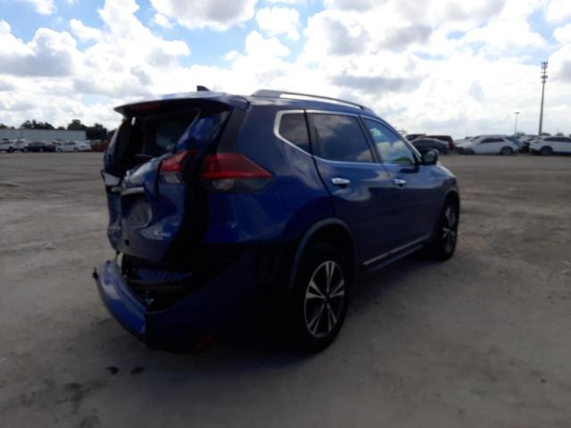 JN8AT2MV5JW316137 - 2018 NISSAN ROGUE BLUE photo 4