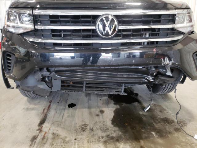 1V2AC2CA0LC200695 - 2020 VOLKSWAGEN ATLAS CROS BLACK photo 9