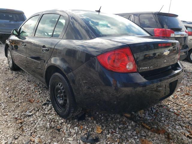 1G1AD5F58A7129372 - 2010 CHEVROLET COBALT 1LT BLACK photo 3