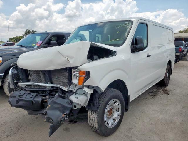 1N6BF0KY0LN806418 - 2020 NISSAN NV 2500 S WHITE photo 2