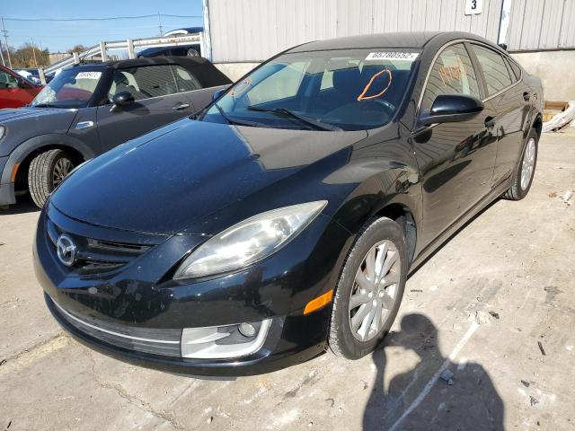 1YVHZ8DH0C5M10709 - 2012 MAZDA 6 I BLACK photo 2