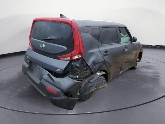 KNDJ23AU2M7781179 - 2021 KIA SOUL LX GRAY photo 4