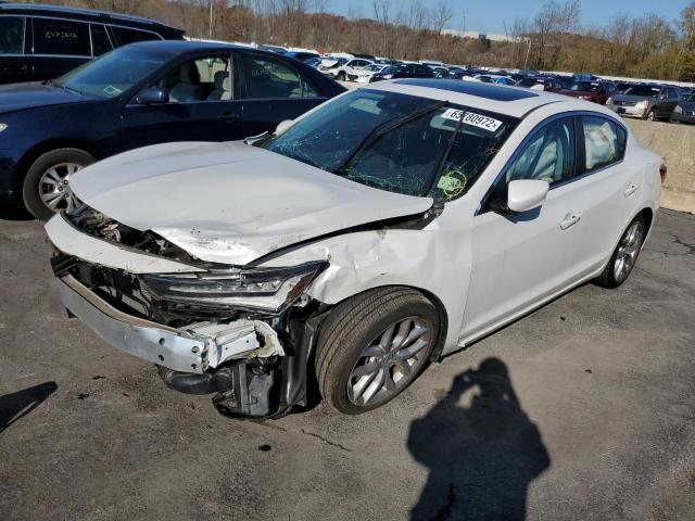 19UDE2F39KA004482 - 2019 ACURA ILX WHITE photo 2