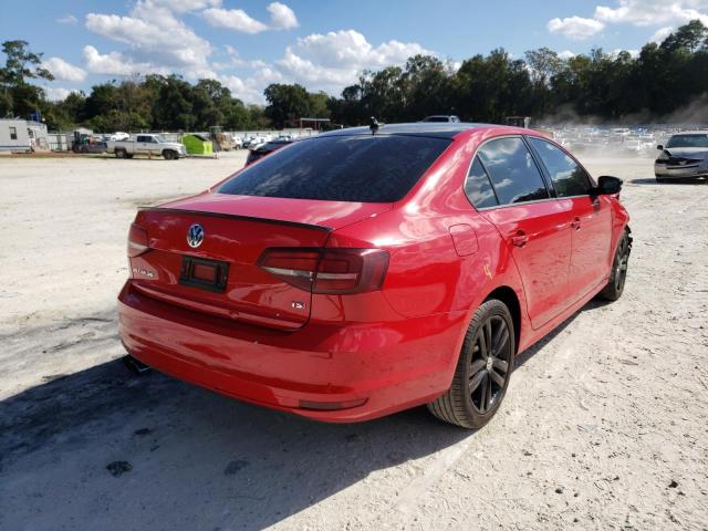 3VWD17AJ8JM240309 - 2018 VOLKSWAGEN JETTA SPOR RED photo 4