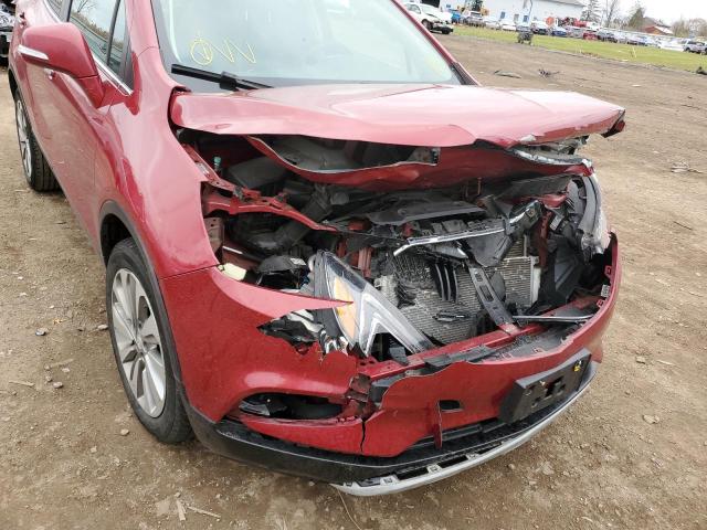 KL4CJASBXJB528546 - 2018 BUICK ENCORE PRE RED photo 9