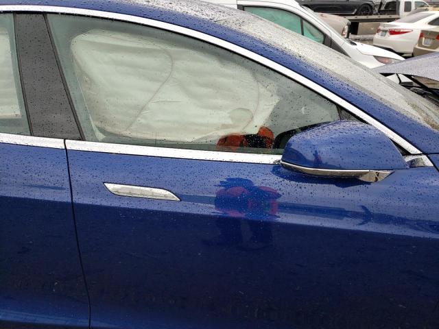 5YJSA1E15FF116091 - 2015 TESLA MODEL S Կապույտ լուսանկար 5