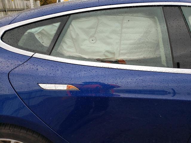 5YJSA1E15FF116091 - 2015 TESLA MODEL S Կապույտ լուսանկար 6