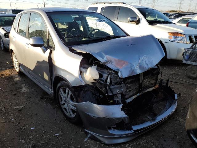 JHMGD38607S063271 - 2007 HONDA FIT S GRAY photo 1