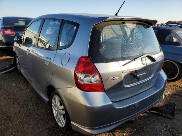 JHMGD38607S063271 - 2007 HONDA FIT S 灰色 照片 3