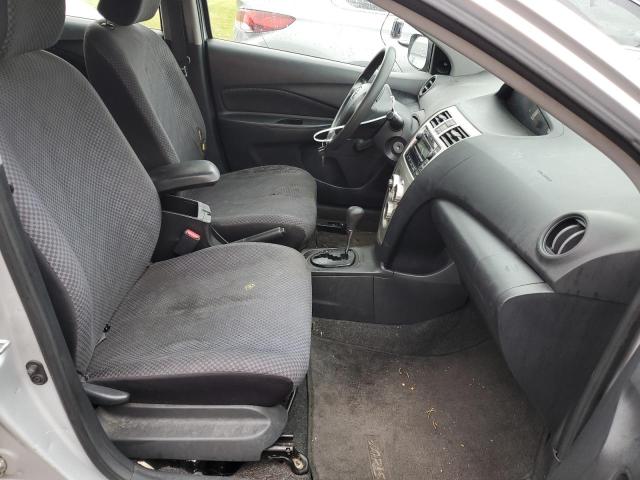 JTDBT923971108522 - 2007 TOYOTA YARIS SILVER photo 5