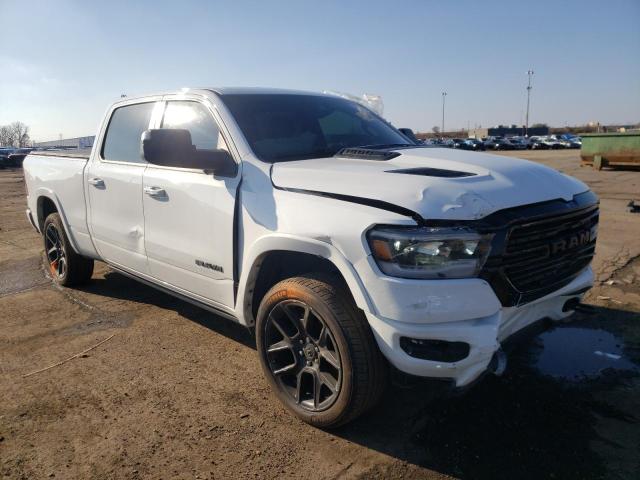 1C6SRFRT7MN579647 - 2021 RAM 1500 LARAM WHITE photo 1