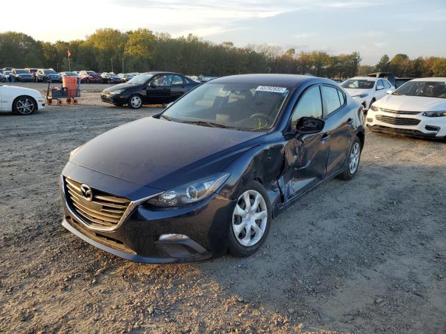 3MZBM1T72GM315642 - 2016 MAZDA 3 SPORT BLUE photo 2