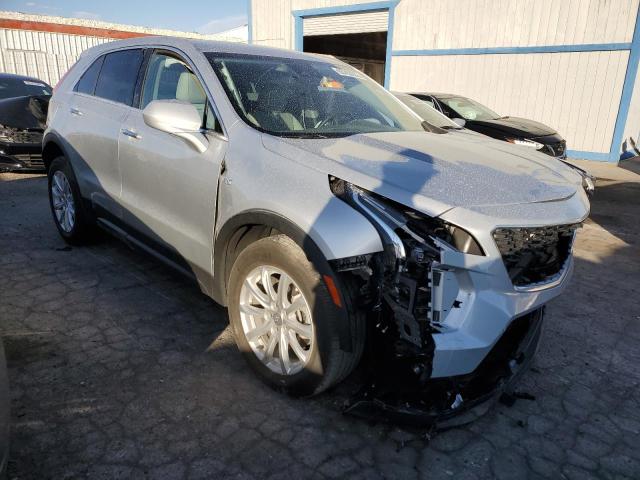 1GYAZAR47MF006140 - 2021 CADILLAC XT4 LUXURY SILVER photo 1