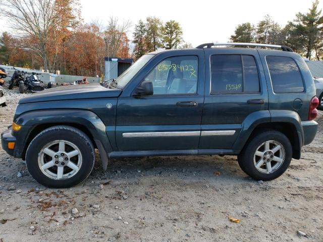 1J4GL58K45W520869 - 2004 JEEP LIBERTY GREEN photo 9