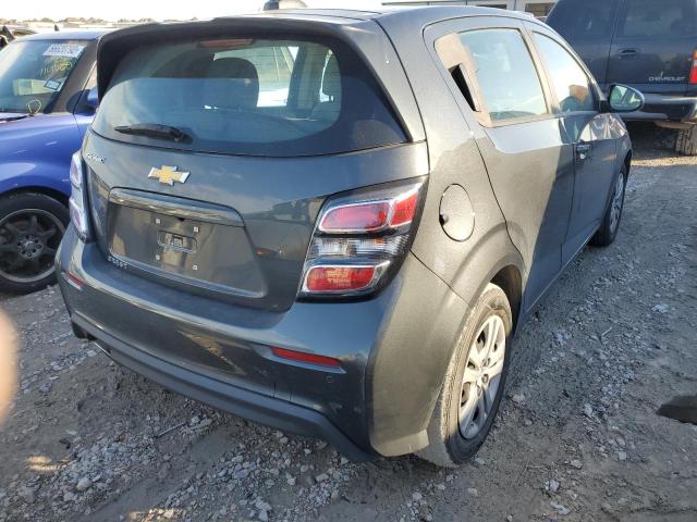 1G1JG6SB4L4129365 - 2020 CHEVROLET SONIC GRAY photo 4