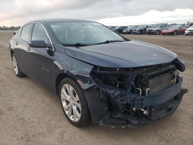 1G1ZE5SX3JF186334 - 2018 CHEVROLET MALIBU PRE BLUE photo 1