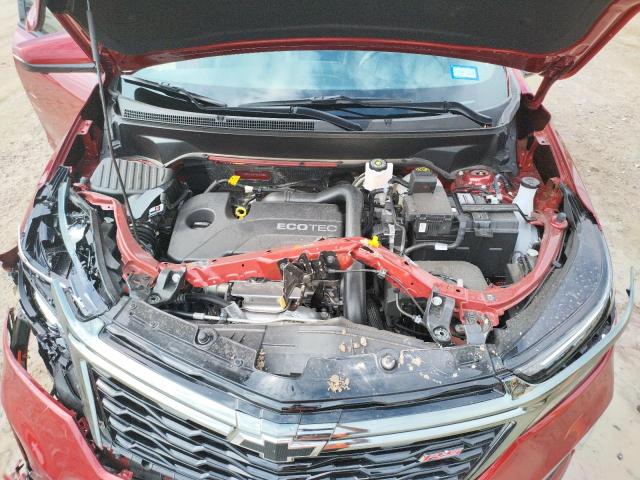 2GNAXMEV1N6142486 - 2022 CHEVROLET EQUINOX RS RED photo 7