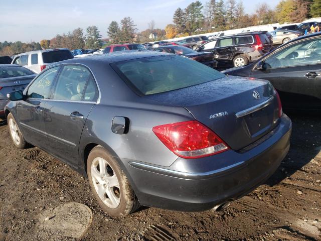 JH4KB16658C001741 - 2008 ACURA RL GRAY photo 3