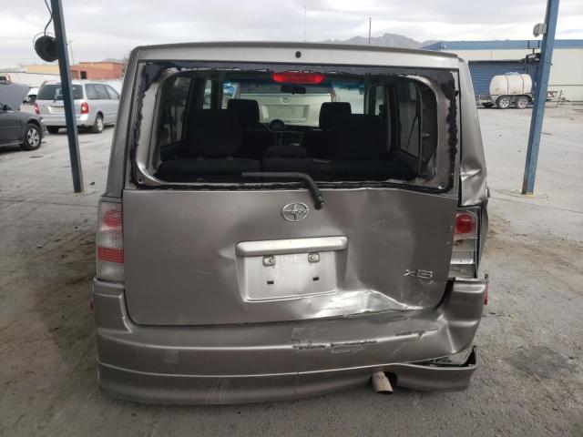 JTLKT324964110388 - 2006 TOYOTA SCION XB ნაცრისფერი ფოტო 6