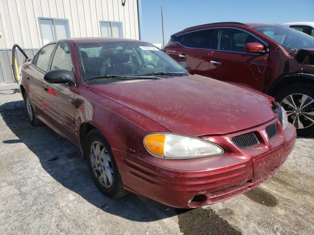 1G2NF52E72M646579 - 2002 PONTIAC GRAND AM S MAROON photo 1