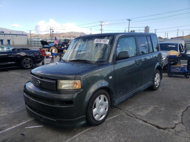 JTLKT324840131379 - 2004 TOYOTA SCION XB ნაცრისფერი ფოტო 2