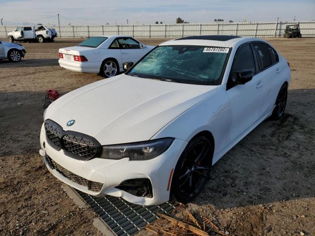 3MW5U7J03N8C38338 - 2022 BMW M340I WHITE photo 2