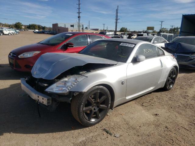 JN1AZ34D03T111601 - 2003 NISSAN 350Z COUPE SILVER photo 2