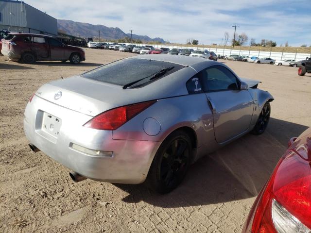 JN1AZ34D03T111601 - 2003 NISSAN 350Z COUPE SILVER photo 4